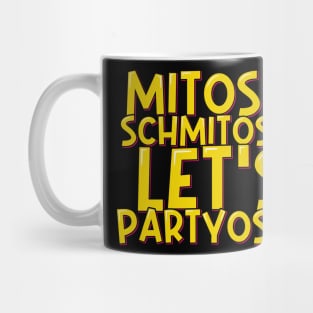 Funny Biology Mitosis Schmitosis Let's Partyosis Mug